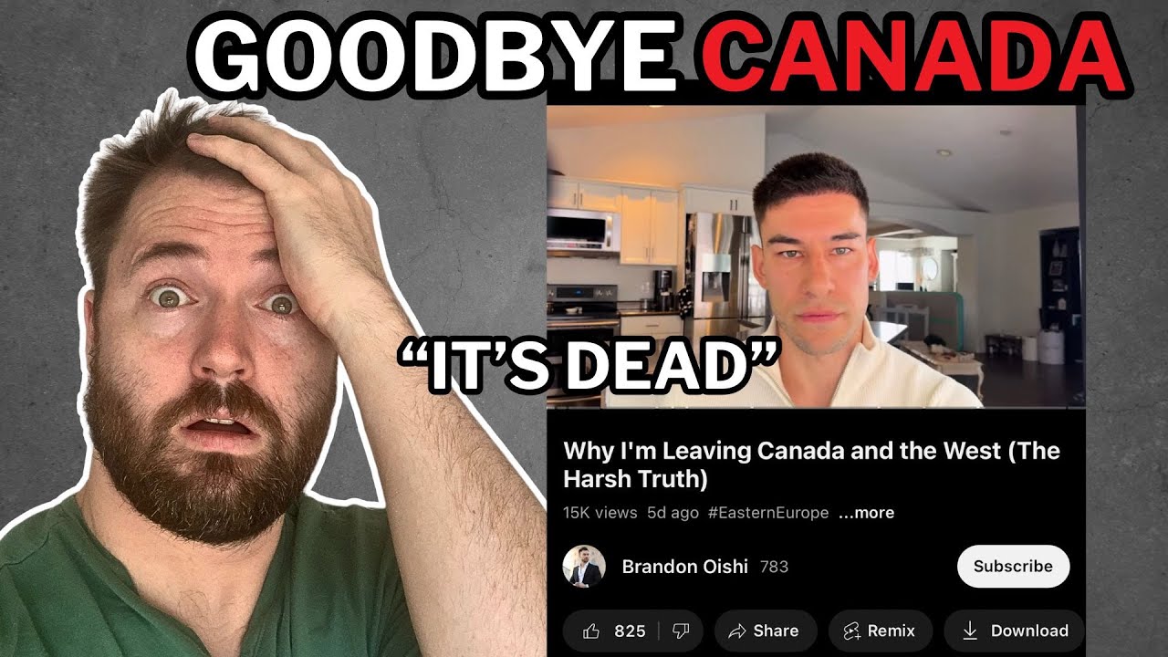 Leaving Canada For A Better Life Is A Reality Now..