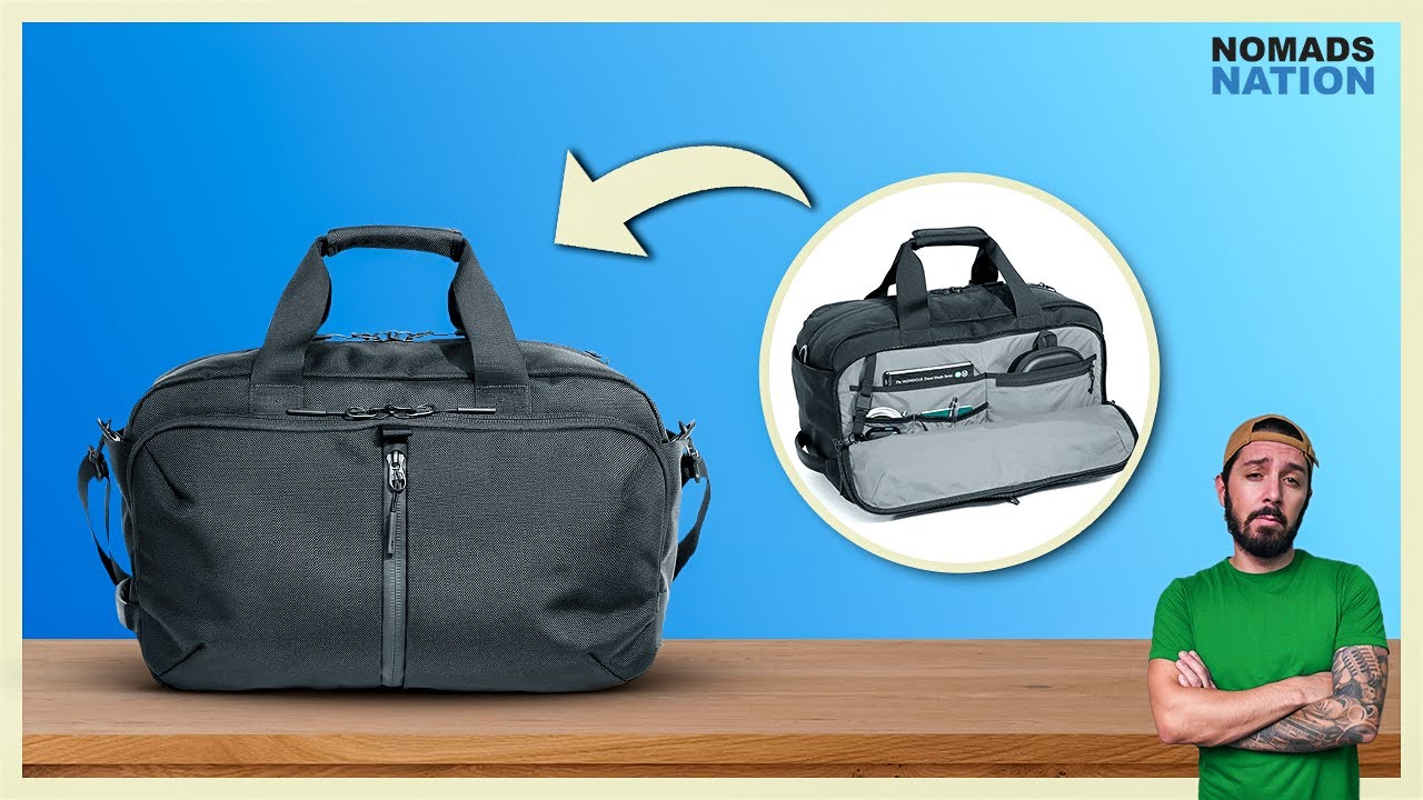 Aer Travel Weekender Review (MONSTER Duffel with great organization)