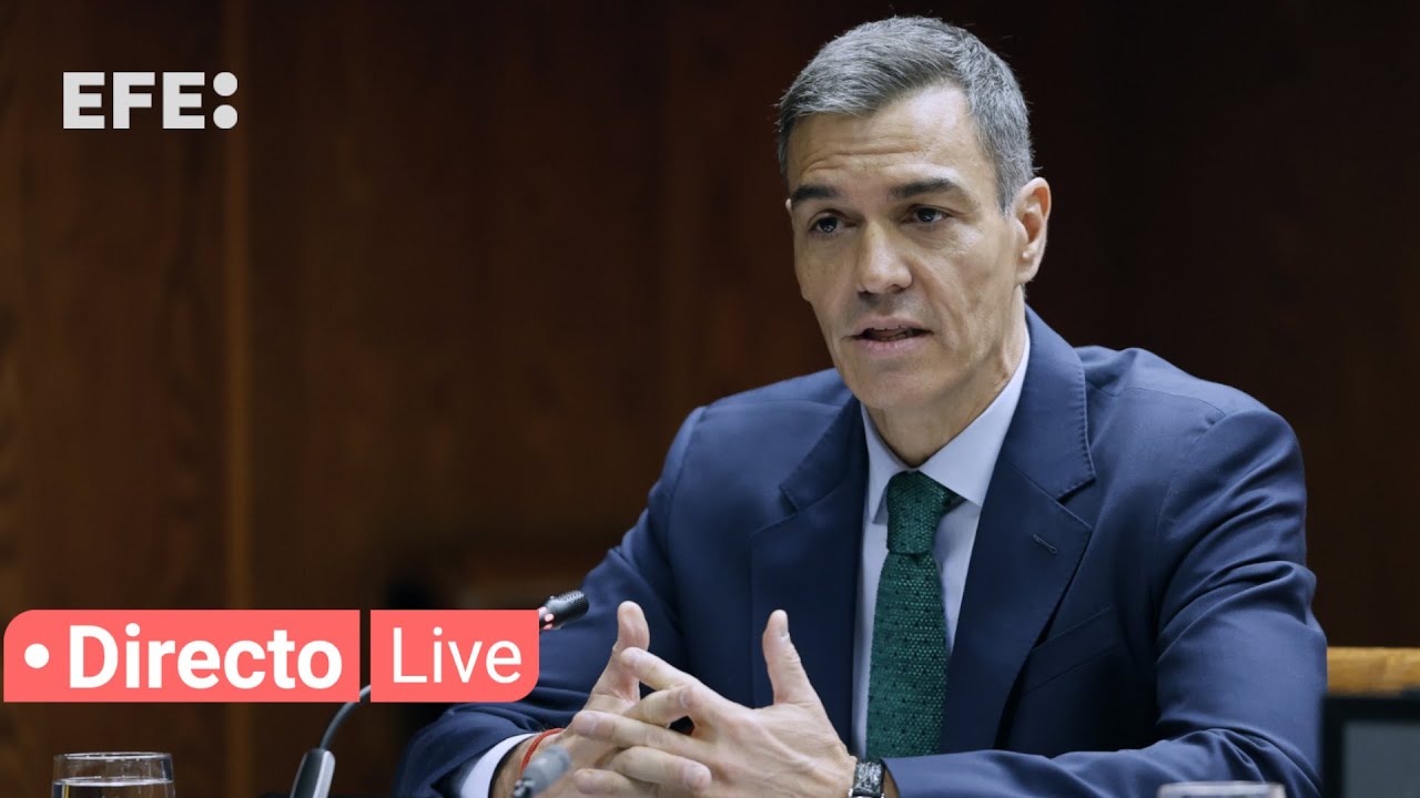🔴📡 Comparecencia de Pedro Sánchez en el Senado