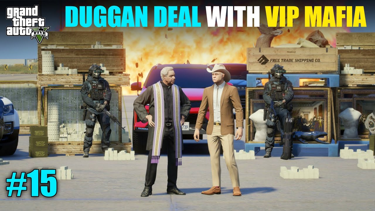 ⚔️ MICHAEL VS VIP MAFIA – THE EPIC BATTLE! | GTA 5 GAMEPLAY  #gta5 #dattraxgaming @MannatDon