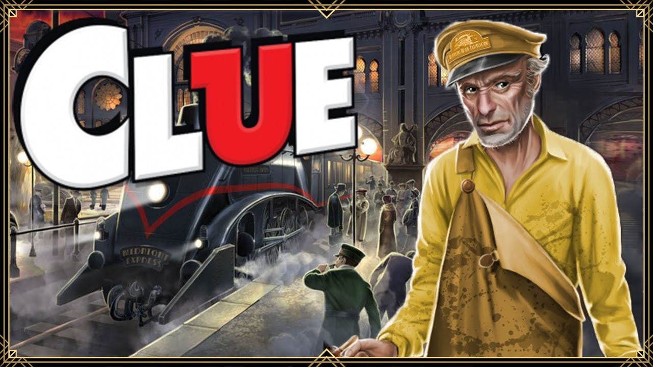 CLUE  - MURDER EXPRESS!! (4 Player Gameplay)
