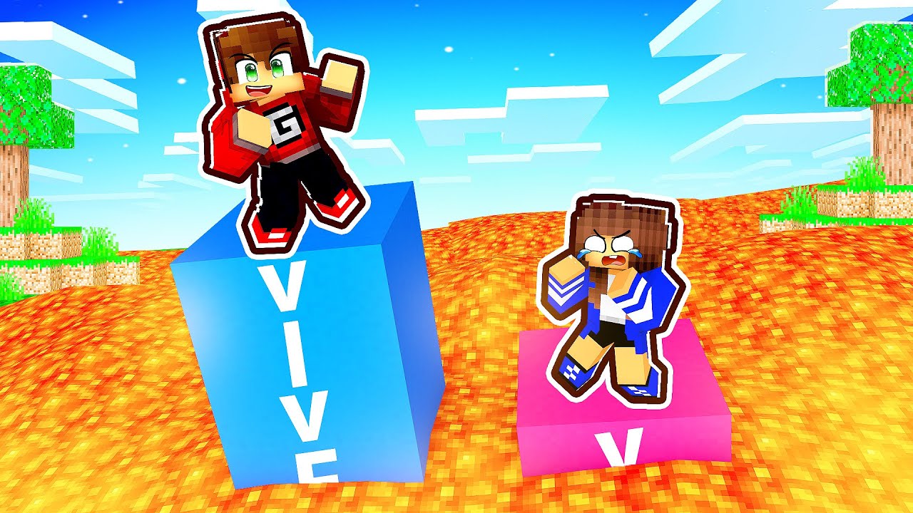 Quem FIZER a MAIOR TORRE Vence no Minecraft