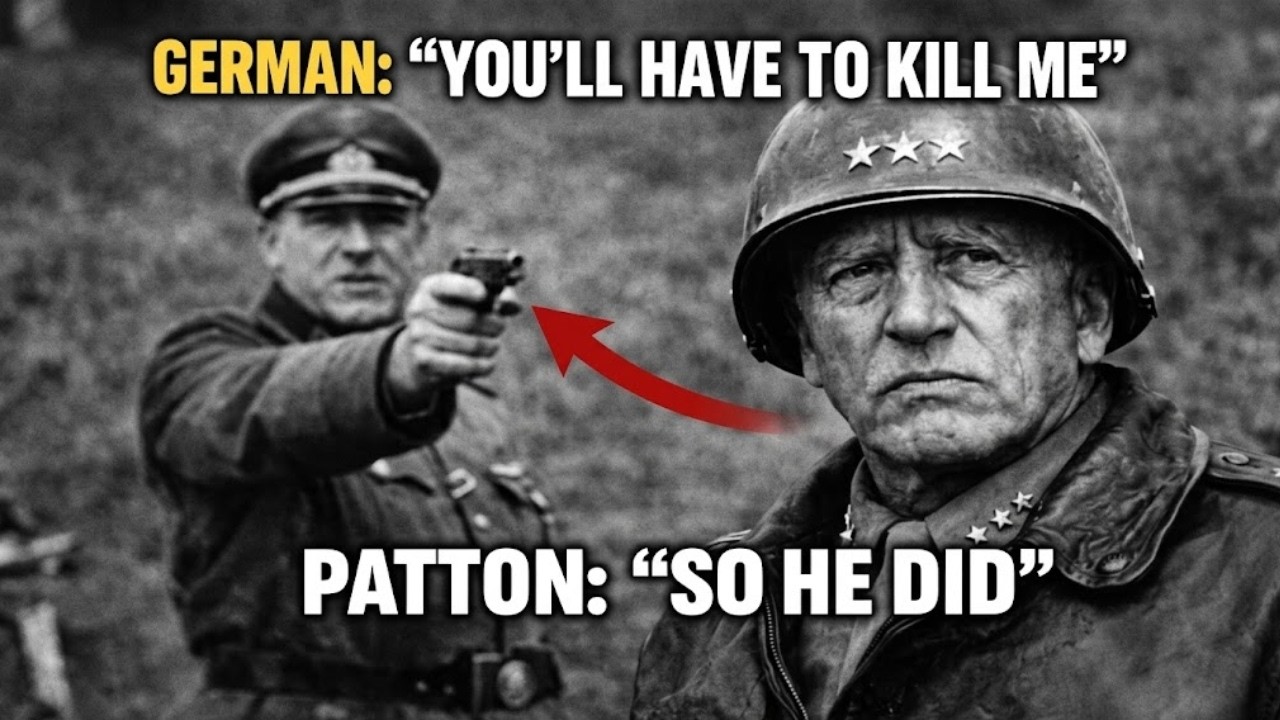 A German Commander Told Patton “You’ll Have to Kill Me” — So He Did