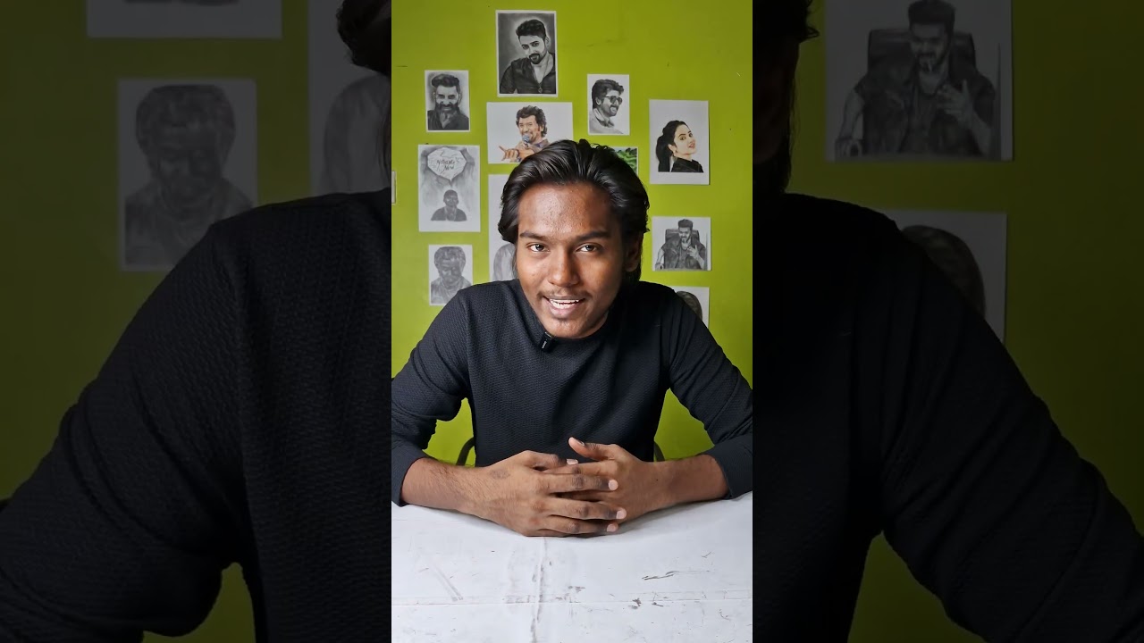How I draw Colour Portrait Part 2 ||  Tamil