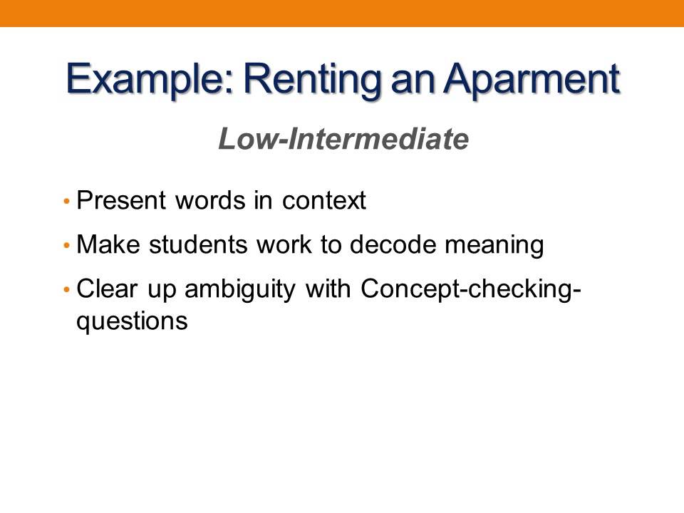 TESOL Tutorial - Strategies for Teaching Vocabulary