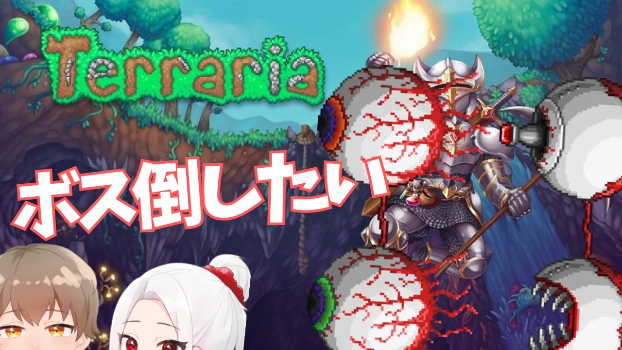 【テラリア】メカボスがえぐすぎて先に進めねぇ！！ｗ【むめ視点】