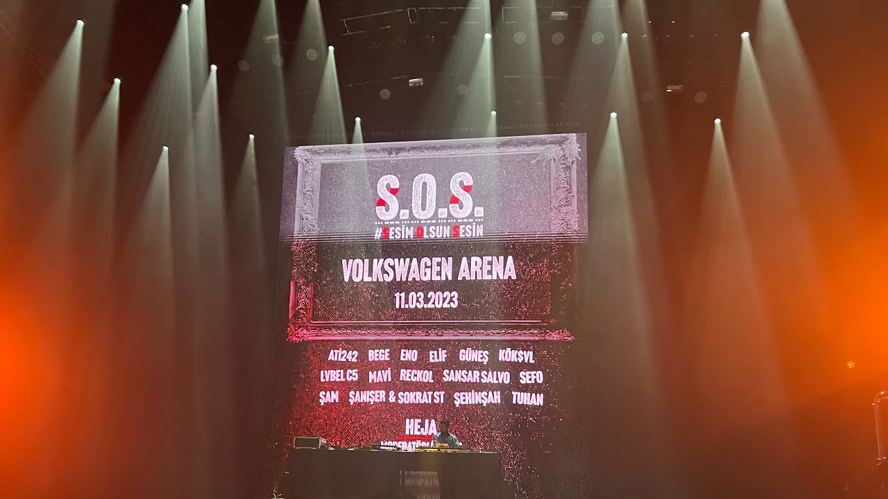 Güneş ft. Lvbel C5 - NKBİ x YAPAMAM | Volkswagen Arena İstanbul | 11.03.2023 #SesimOlsunSesin
