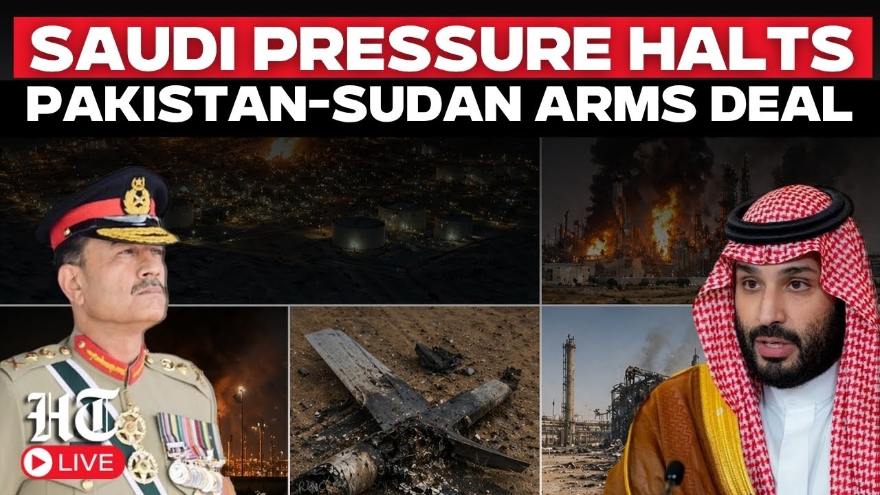 LIVE: Saudi Pressure Halts Pakistan-Sudan Arms Deal Amidst Rising Iran Tensions | West Asia