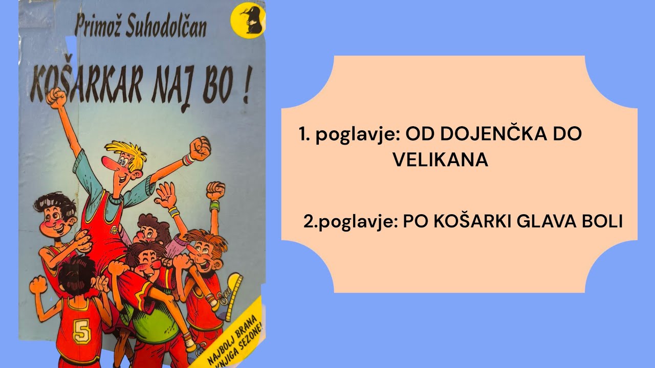 KOŠARKAR NAJ BO - zgodba, domače branje