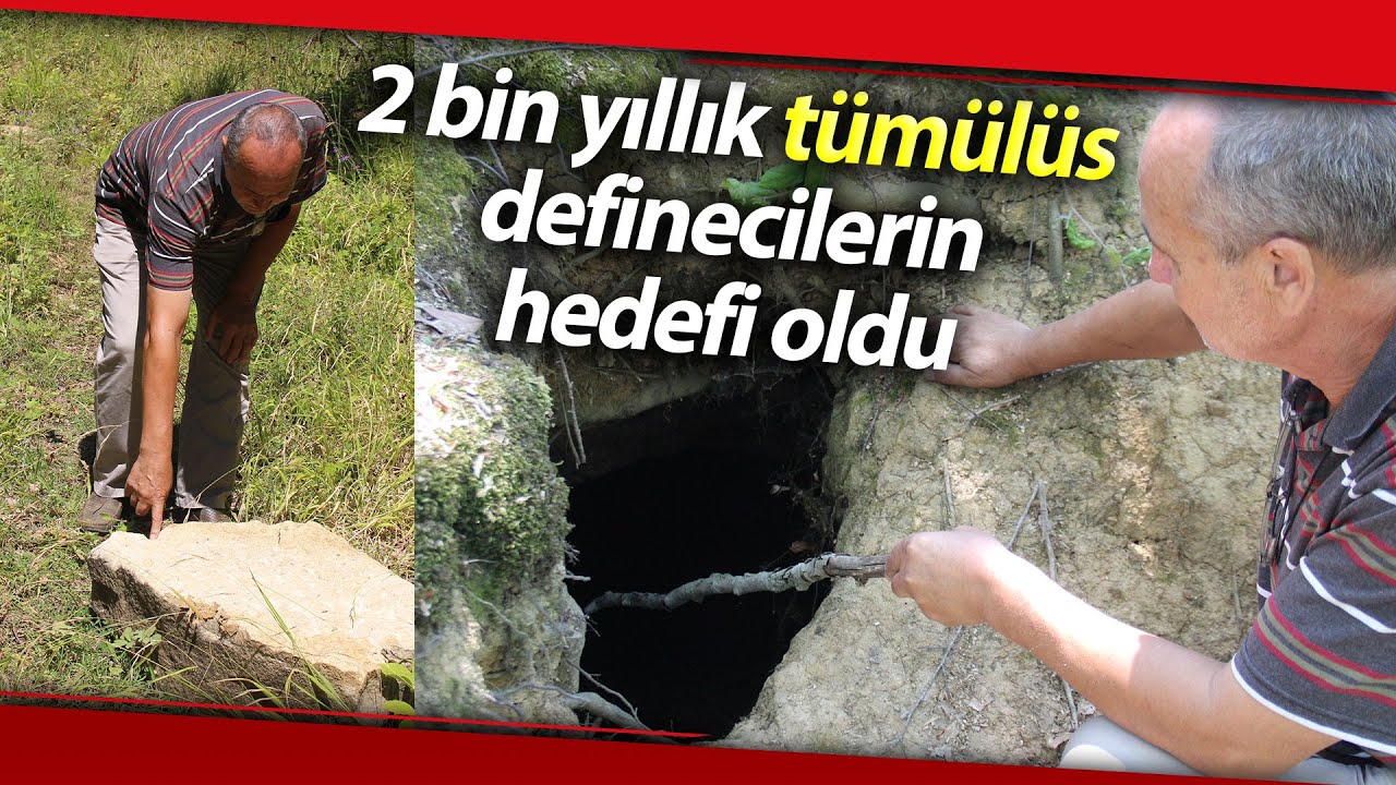 2 Bin Yıllık Tarihe Büyük Saygısızlık: Define Aramak Uğruna Tümülüsü Talan Ettiler