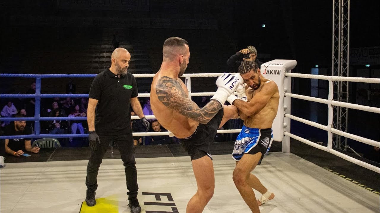 Franc Agalliu VS  Kharim Boufress. Pro Fight K1 3X3 Cat.-75 Kg