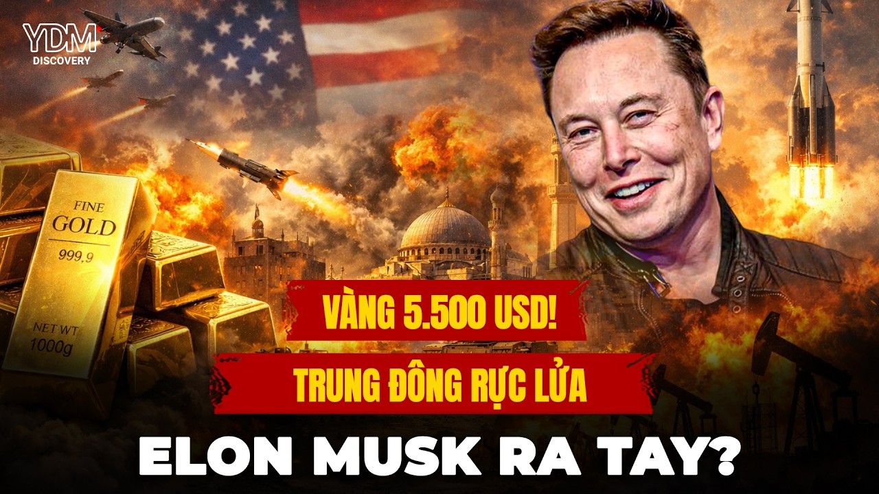 Vàng 5.500 USD: Bom hạt nhân tài chính phát nổ và 