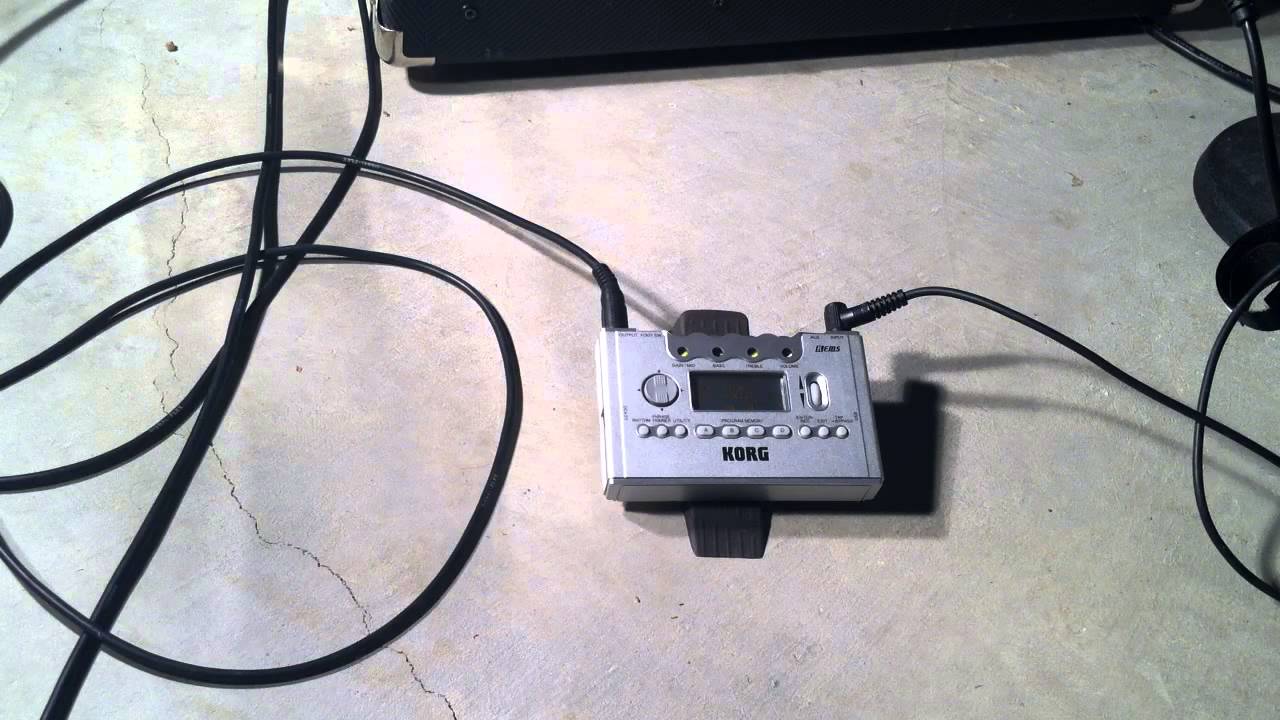 Korg Pandora PX5D (UK '90S-Marshall) Demo