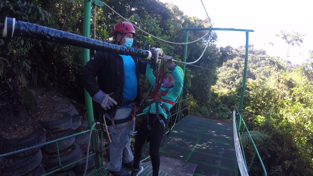 Zipline #5 at Sky Trek Monteverde