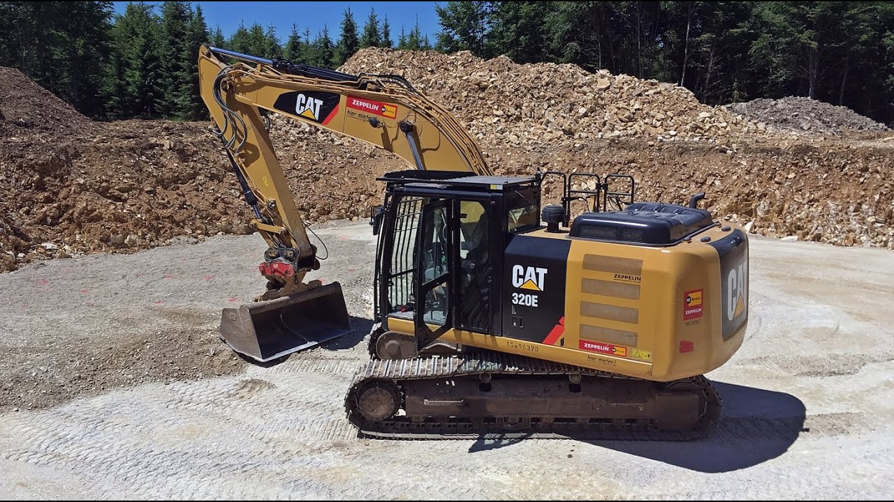 Cat 320E #excavator #walkaround
