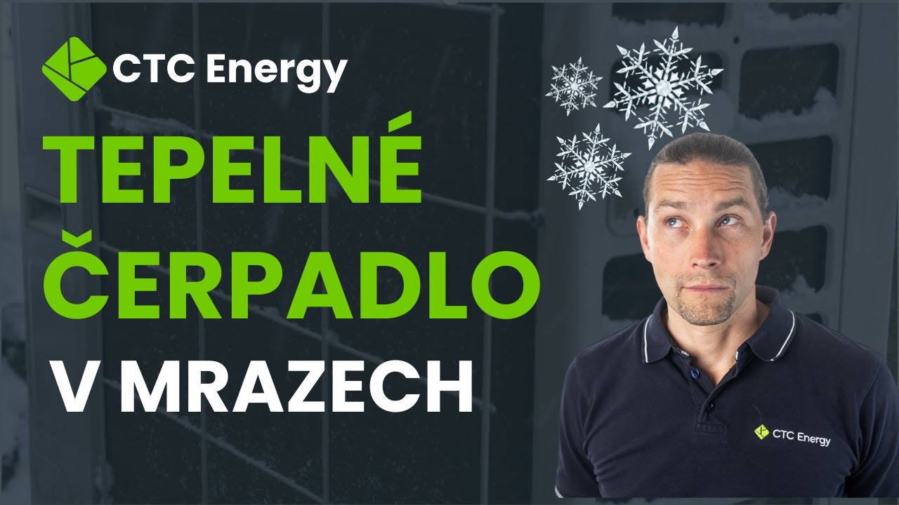 Tepelné čerpadlo vzduch voda❓ jak funguje 🥶v mrazech⛄ (2021) | CTC Plzeň