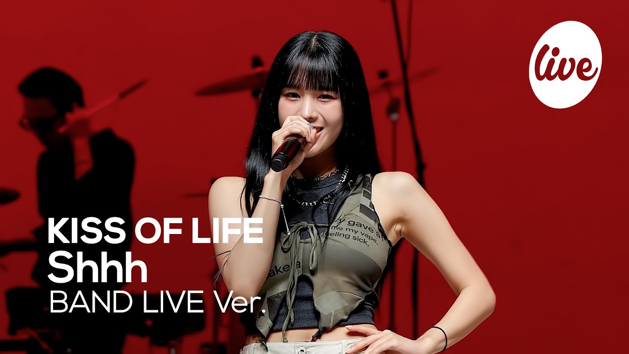 [4K] KISS OF LIFE - “Shhh” Band LIVE Concert [it's Live] шоу живой музыки