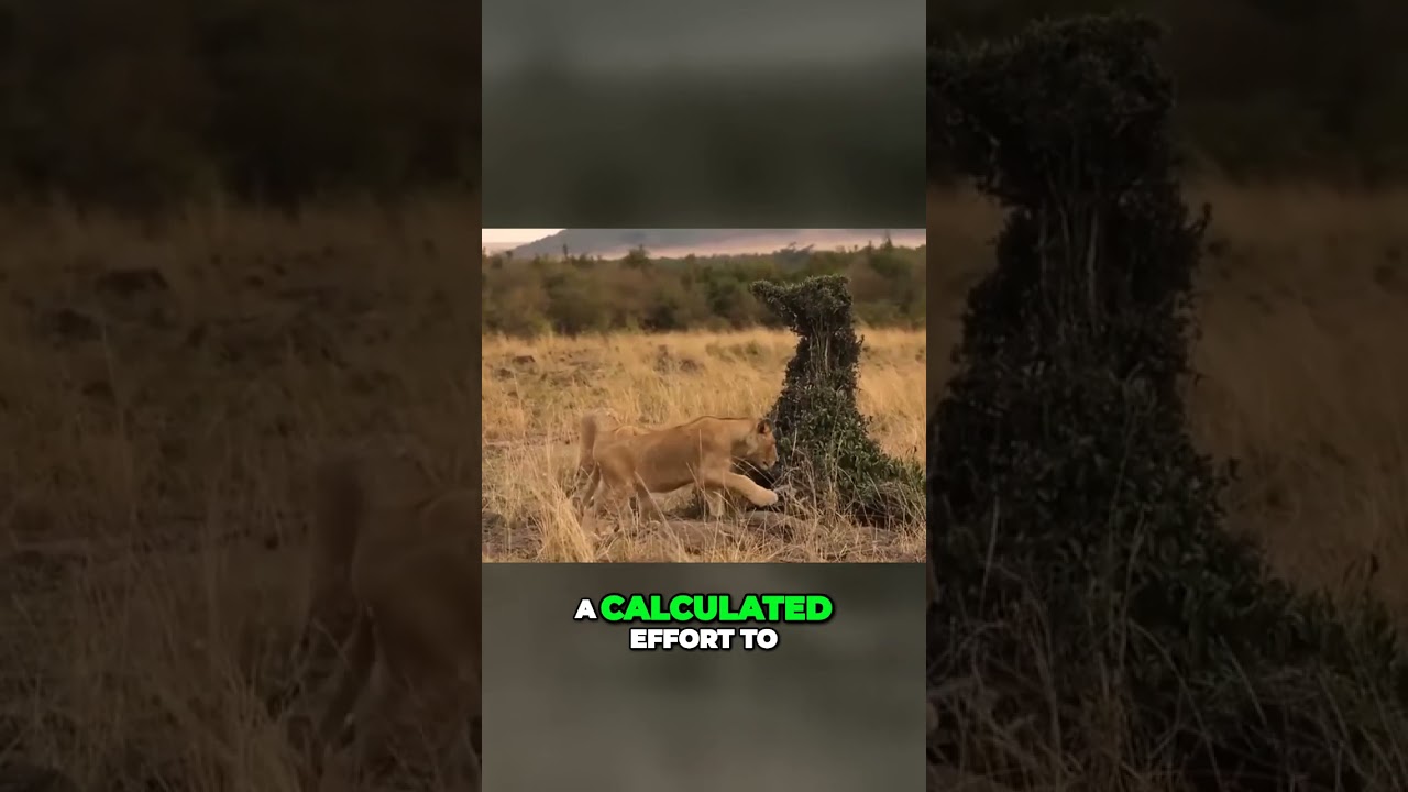 Jawdropping Lionesses Hunt Down an Elusive Mongoose