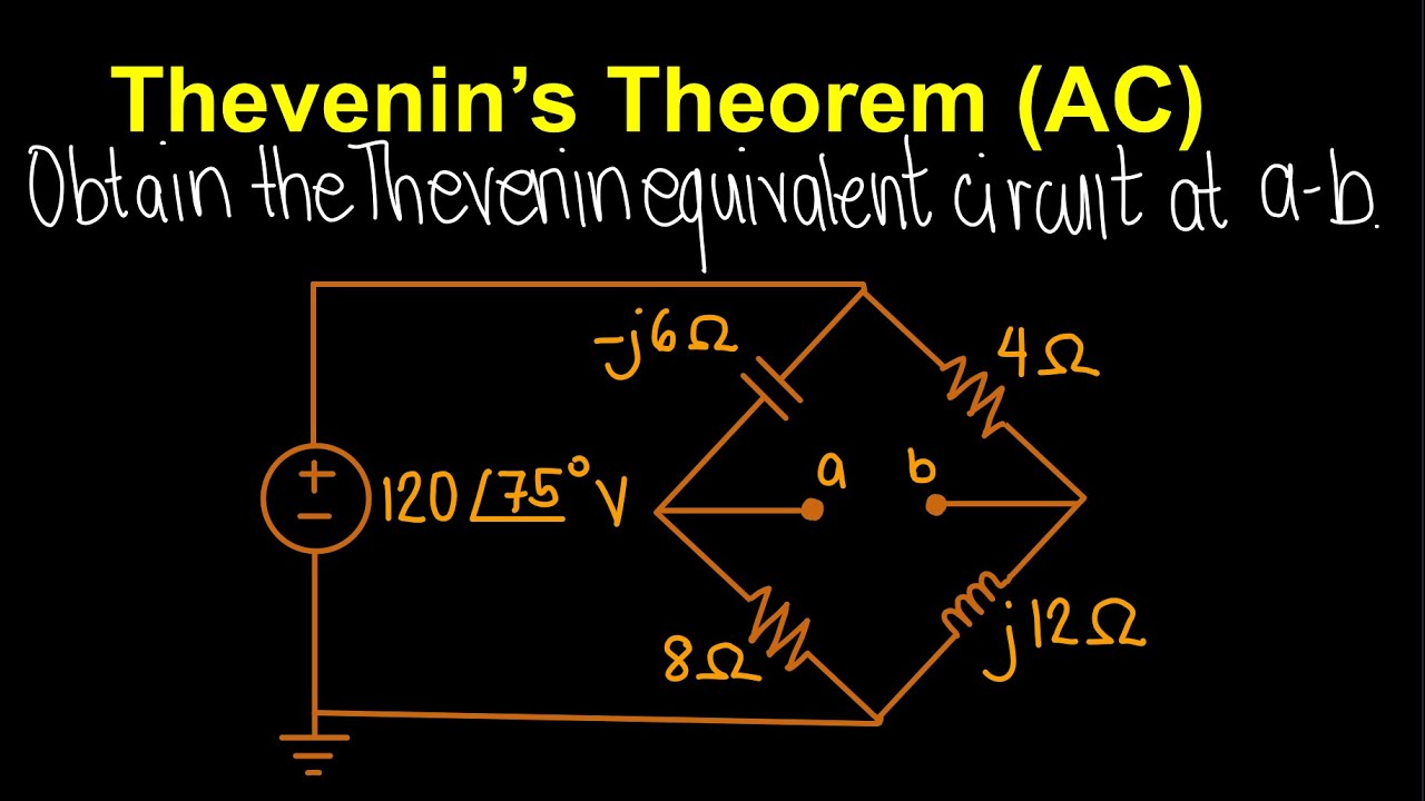 Thevenin’s Theorem for AC Circuits EP.66 (Tagalog Electronics)