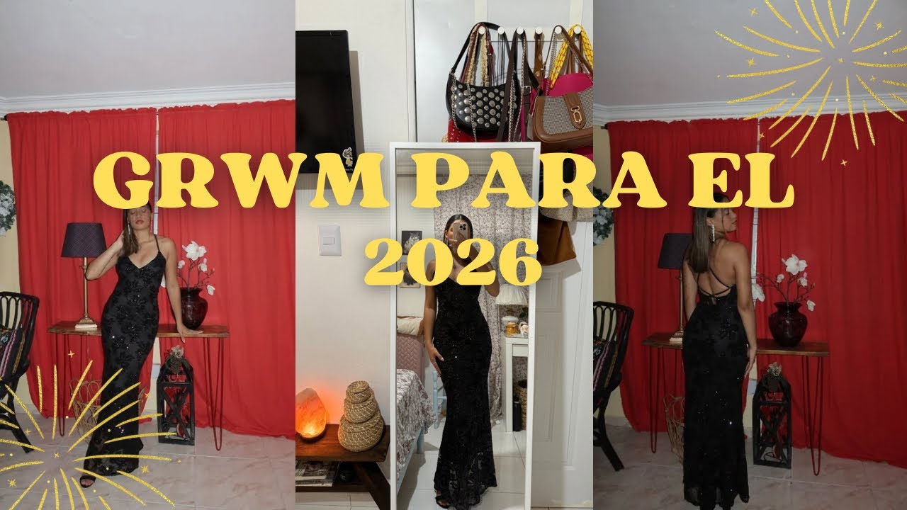 GRWM para recibir el 2026| esto no es un tutorial  💖