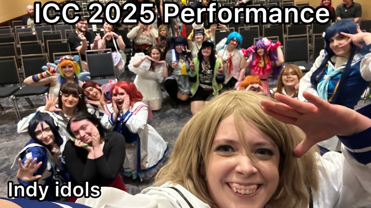 Indiana Comic Con 2025 Indy Idols Aqours Live