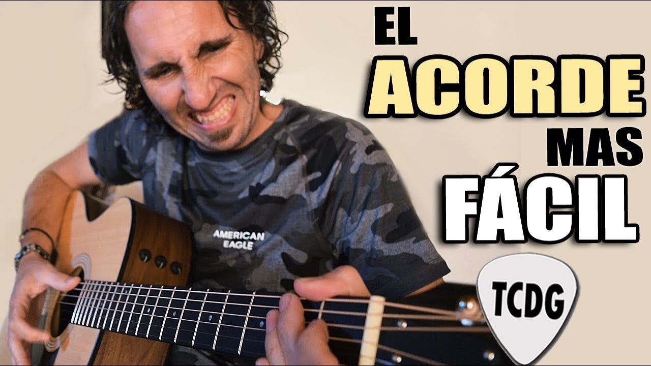Como Tocar TU PRIMER ACORDE En Guitarra! El Más Fácil para Principiantes!