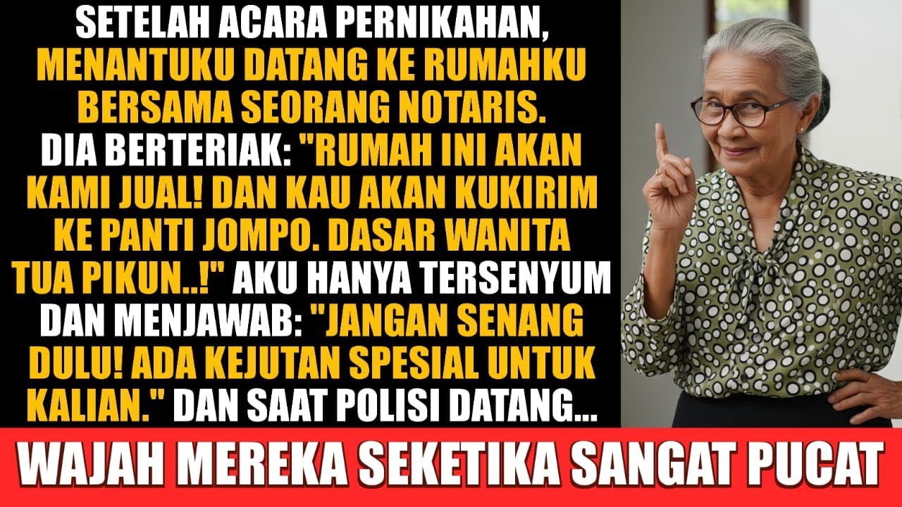 Menantuku Menikahi Anakku Demi Rebut Rumahku. Setelah Pernikahan, Ia Datang Dengan Notaris...