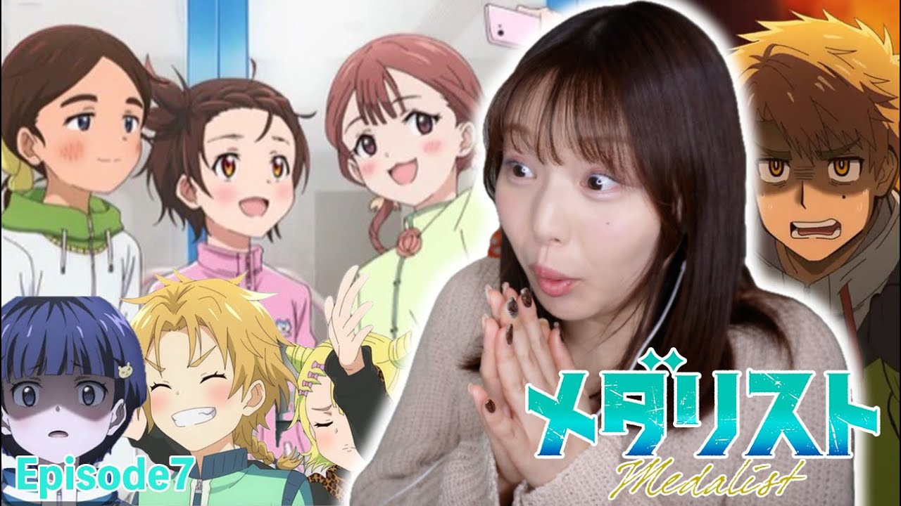 メダリスト 7話 リアクション 同時視聴｜Medalist Episode7 Japanese Reaction