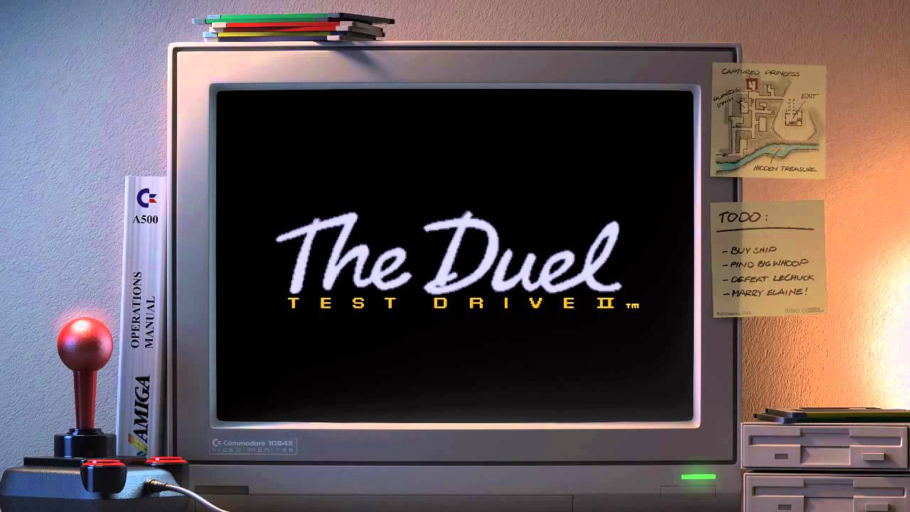 Amiga music: Test Drive II intro (Dolby Headphone + speaker optimized)