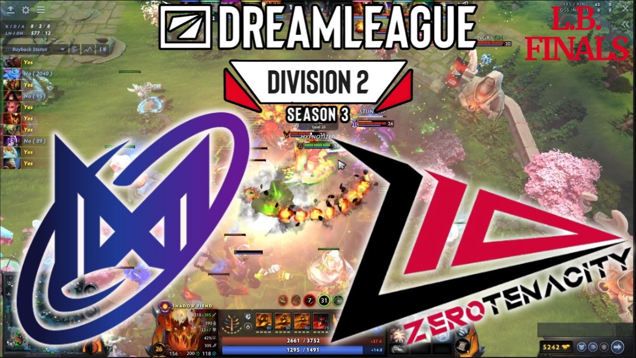NIGMA GALAXY vs ZERO TENACITY | L.B. FINALS | DREAMLEAGUE HIGHLIGHTS | A MUST WATCH SERIES !!