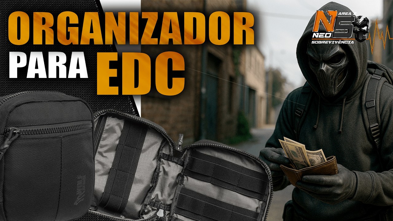 Organizador EDC com ÓTIMO CUSTO BENEFÍCIO - Wolf Attack Maximus 🧰🔧