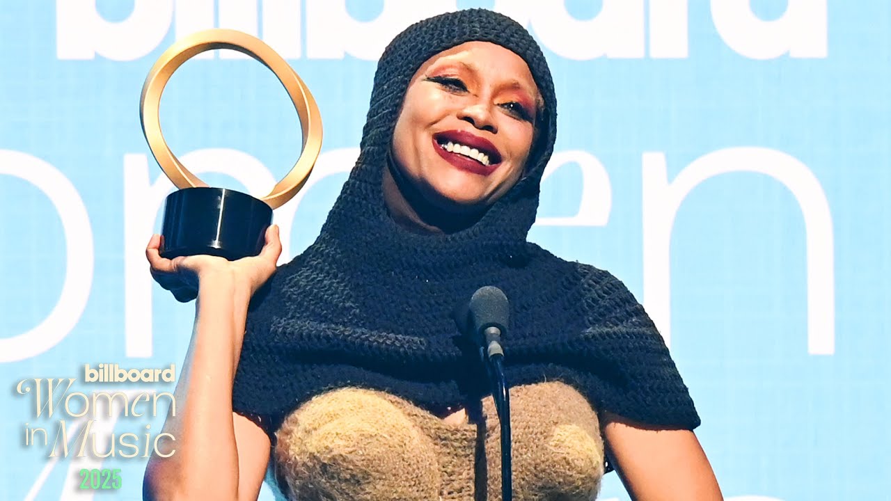 Erykah Badu Accepts the Icon Award | Billboard Women In Music 2025