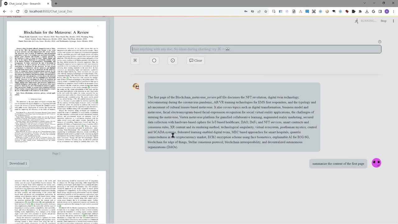 ChatPDF - chat with PDF. chat with paper, chat with csv, chat with googlesheets, chat with excel...