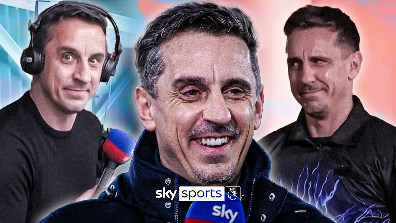 Gary Neville's BEST MOMENTS from the 2023/24 Premier League season 😆🎙️