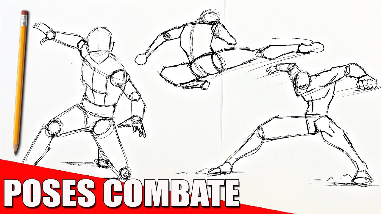CÓMO DIBUJAR POSES ANIME - DIBUJA CUALQUIER POSE