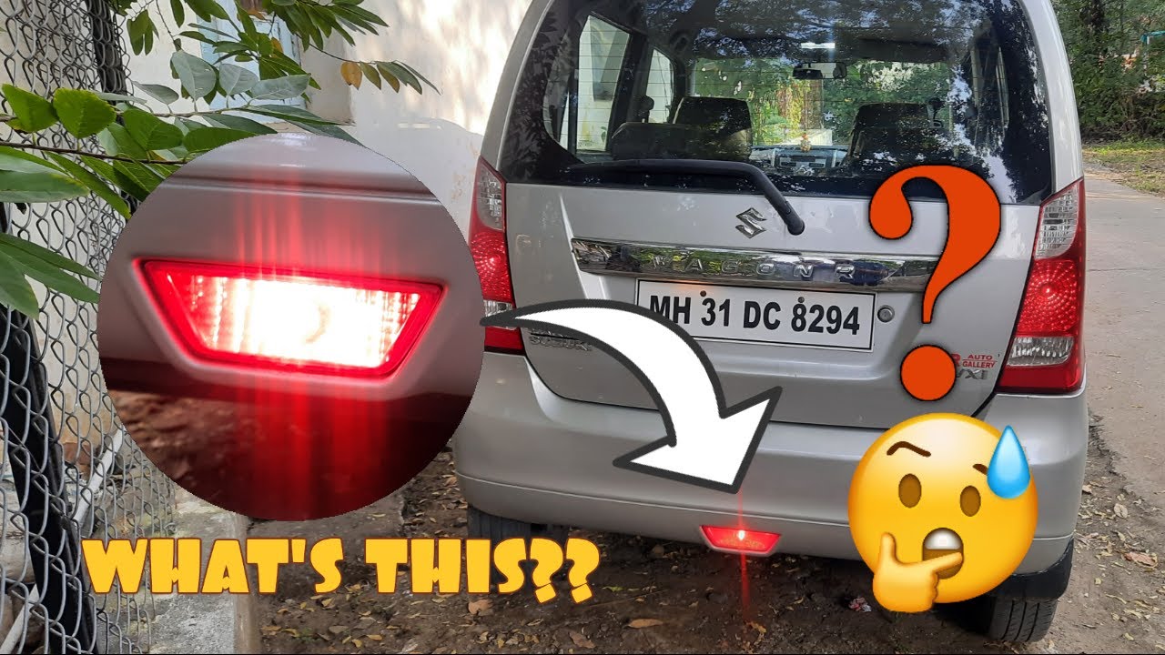 How To Switch On Maruti Suzuki Wagonr`s Rear Fog light | Modifications With Atharva