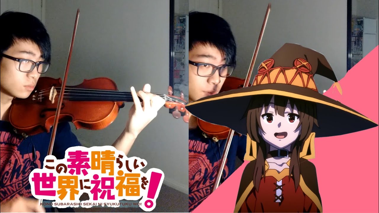 【Kono Subarashii Sekai ni Shukufuku wo! ED】Chiisana Boukensha「Violin Cover」ちいさな冒険者