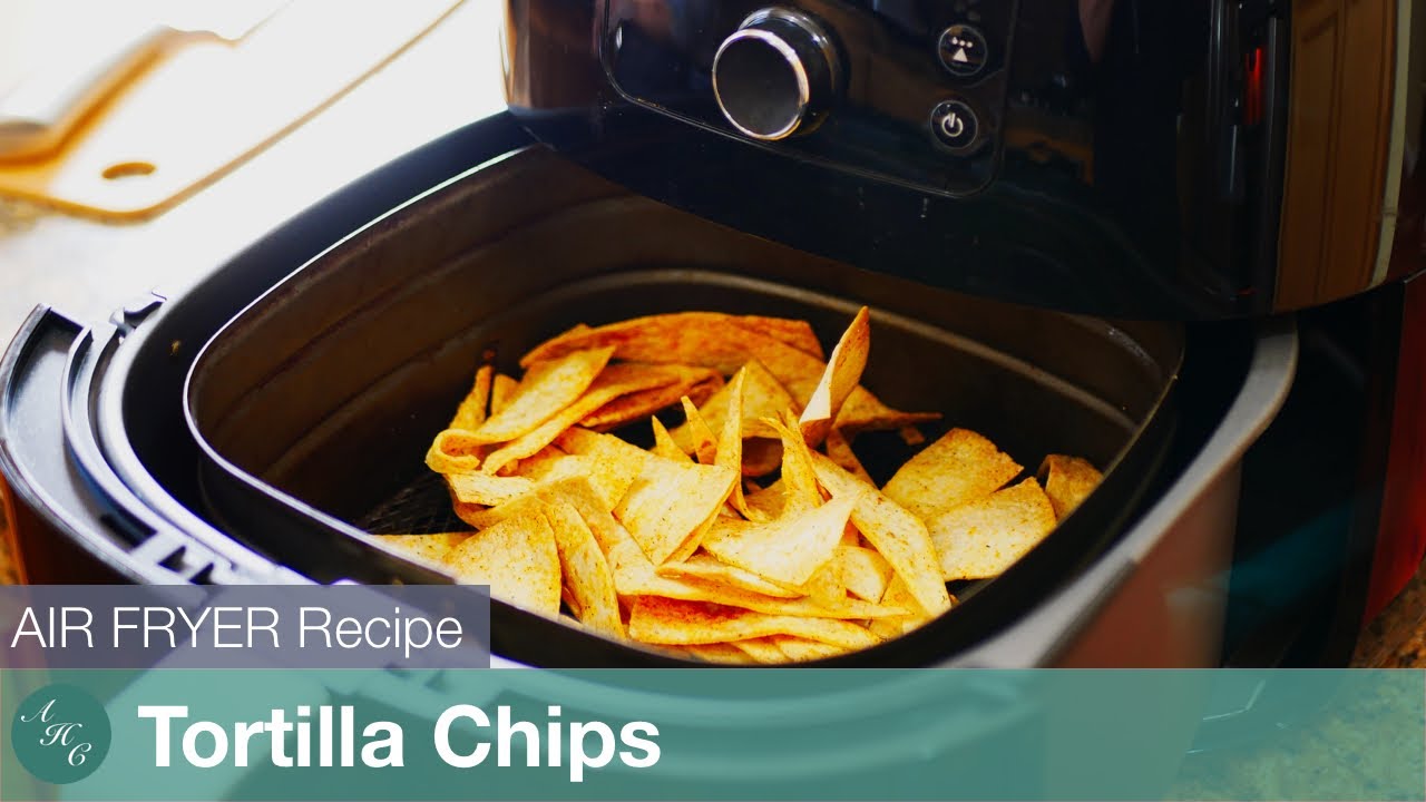 If you have tortilla make some homemade tortilla chips! Air Fried Homemade Tortilla Chips Recipe