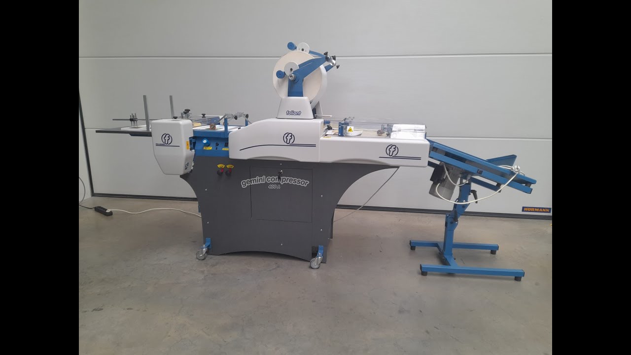 Foliant used laminator Gemini 400 A - LA-POSTPRESS - #22886