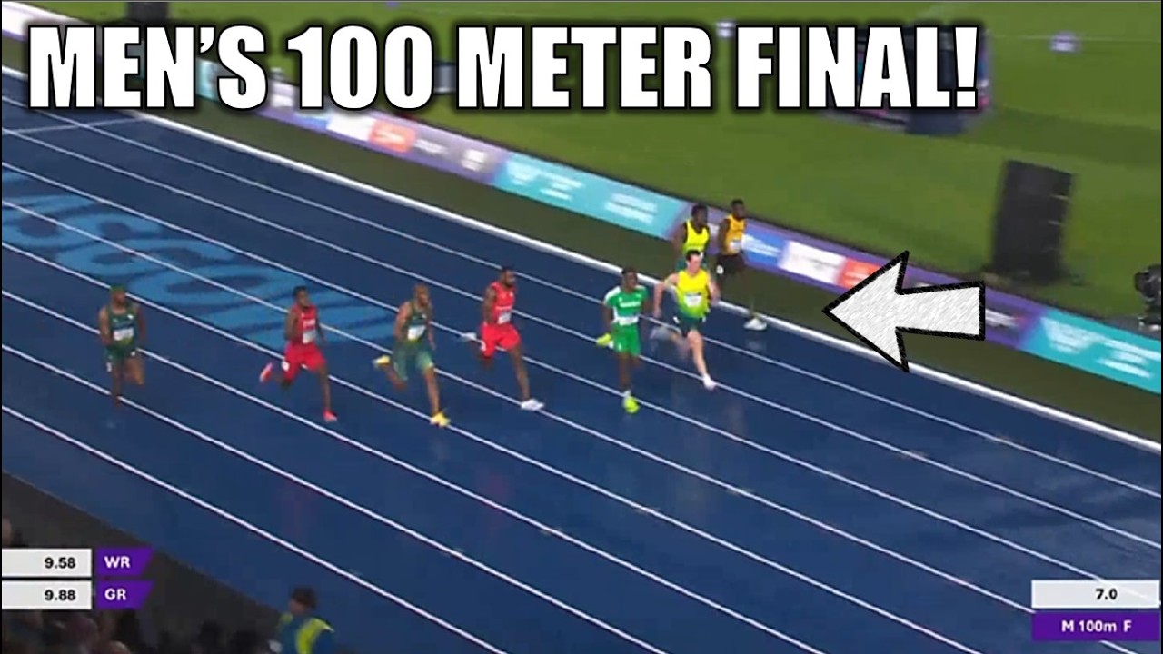 Men's 100 Meter Final Was Crazy