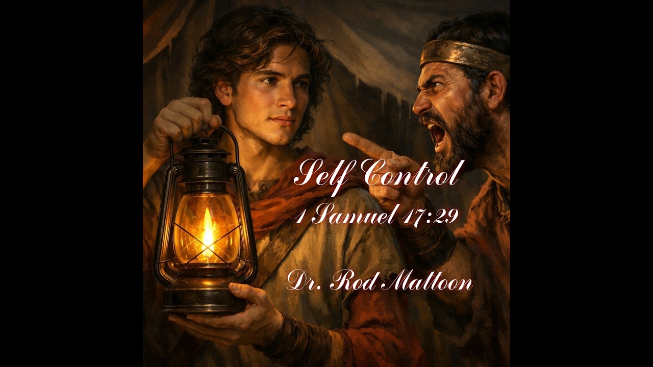 Self Control: Part 2  by Dr. Rod Mattoon