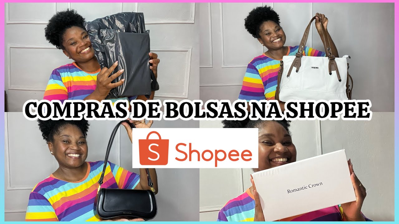 🔥 COMPREI BOLSAS LINDAS NA SHOPEE 😱 + consulta no ortopedista!