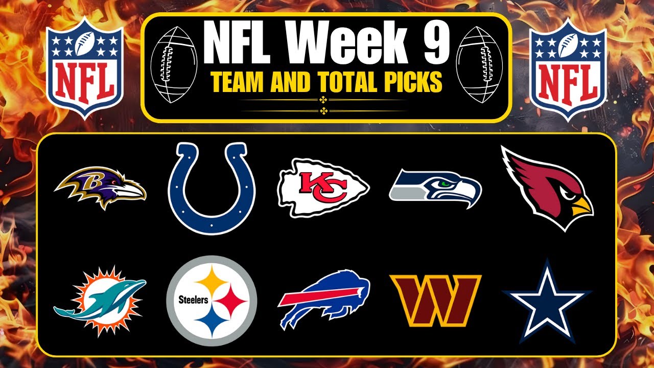 NFL Week 9 Picks! NFL Picks & Predictions 2025