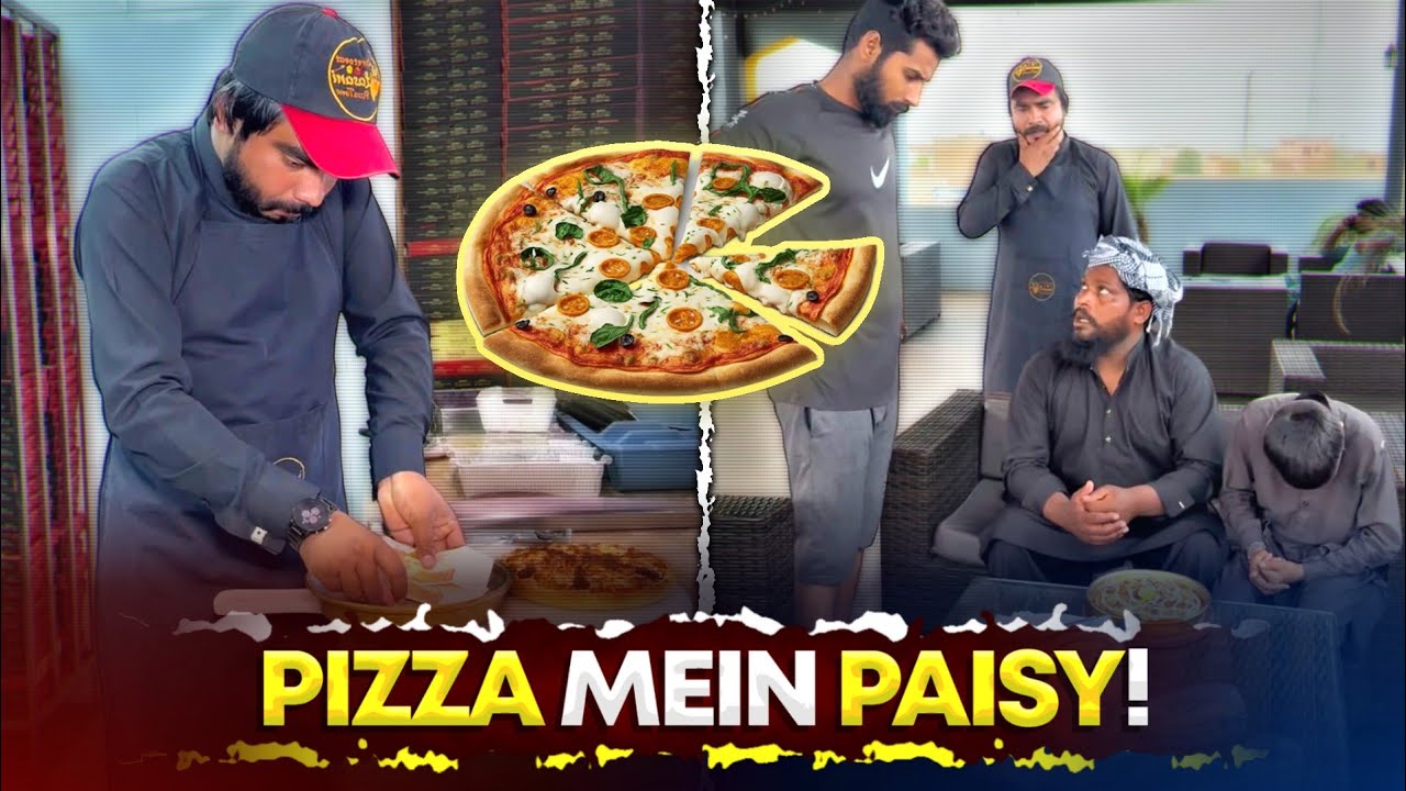 🍕 Larky Ne Pizza Mein Paisy 💵 Kyon Dalay? 🤷‍♂️