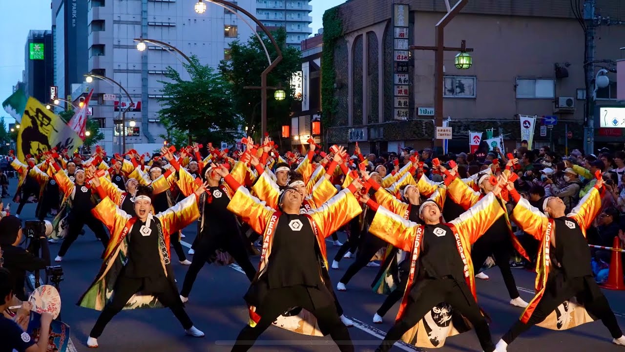 【4K】REDA舞神楽（第34回 YOSAKOIソーラン祭り 2025/FUNKY!すすきの第二会場）