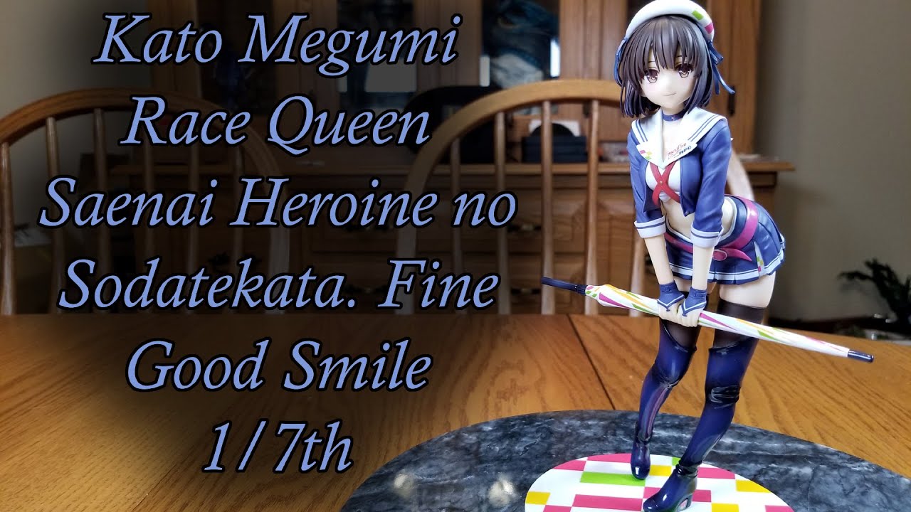 Kato Megumi Race Queen Figure Unboxing