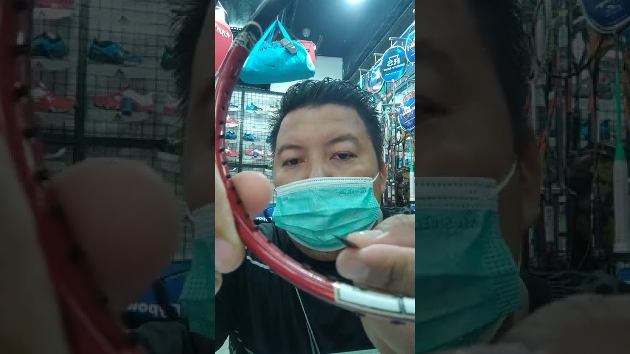 cara mengganti mata itik yang rusak atau pecah pada racket badminton