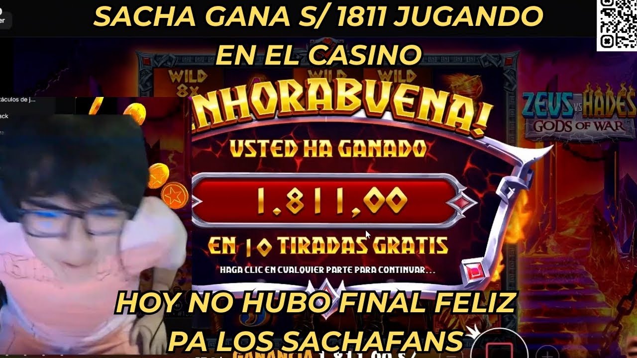 SACHA GANA S/ 1811 JUGANDO EN EL CASINO XD HOY NO HUBO FINAL FELIZ PARA LOS SACHAFANS