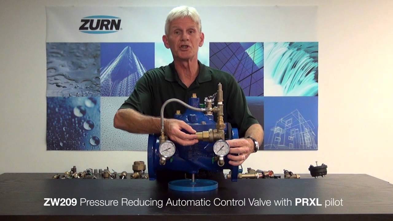Zurn Wilkins Automatic Control Valves ZW209 PRXL Pilot