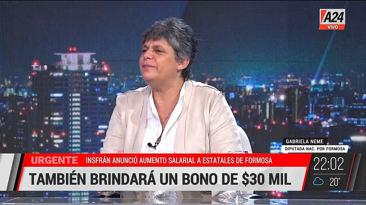 Insfrán anunció aumento salarial a estatales de Formosa - Gabriela Neme en #RïoRevuelto 19/10/2022